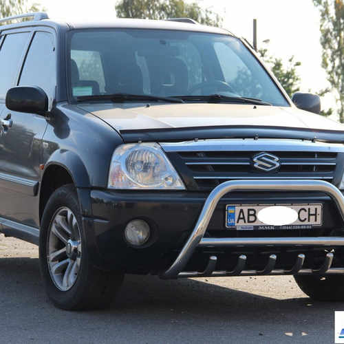 Кенгурятник з перемичкою і грилем D60 для Suzuki Grand Vitara 1997-2005