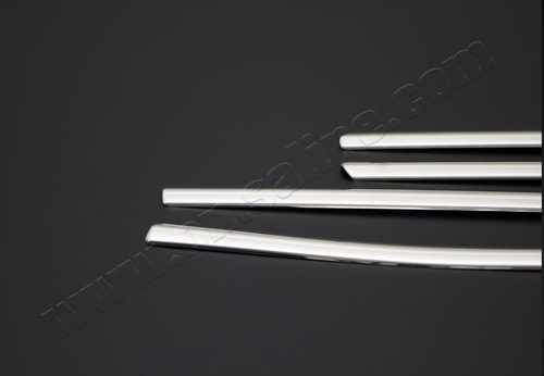 Хром окантовка вікон (4 шт, нерж) Toyota Hilux 2015+