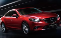 Передние фары с DRl для Mazda 6 2013+