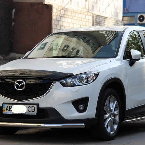 Захист переднього бампера для Kia Carens 2006-2012 (ST-Line, ST008)