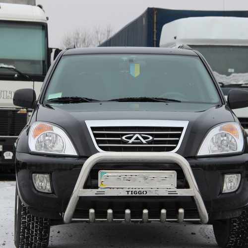 Кенгурятник з написом і грилем D51 для Volvo XC-60 2009+ (WT004)