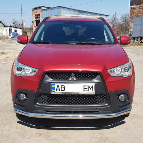 Захист переднього бампера для Kia Carens 2006-2012 (ST-Line, ST008)