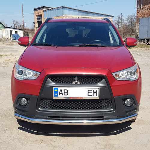 Захист переднього бампера для Fiat Doblo 2010-2015 (ST-Line, ST008)