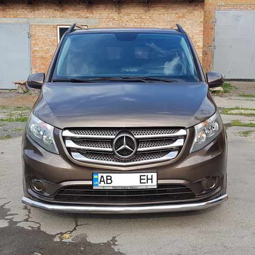 Захист переднього бампера для Fiat Doblo 2010-2015 (ST-Line, ST008)