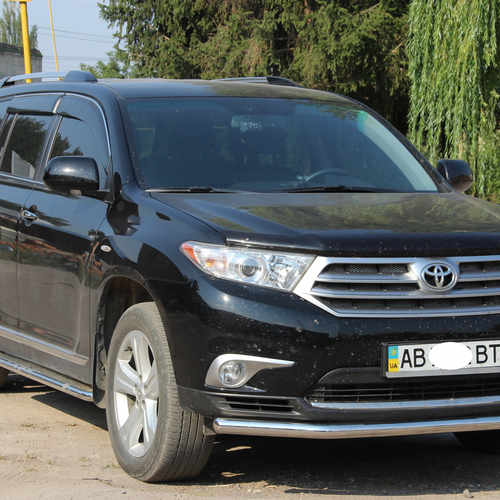 Захист переднього бампера для Kia Carens 2006-2012 (ST-Line, ST008)