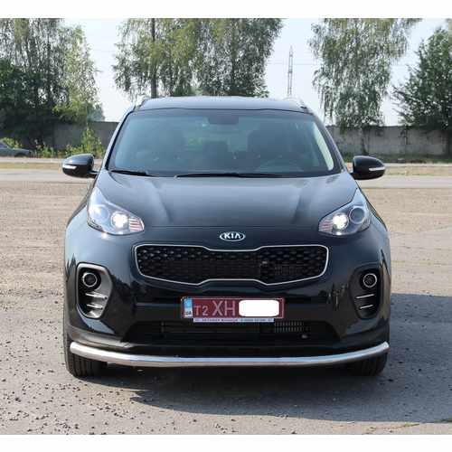 Захист переднього бампера для Fiat Doblo 2010-2015 (ST-Line, ST008)
