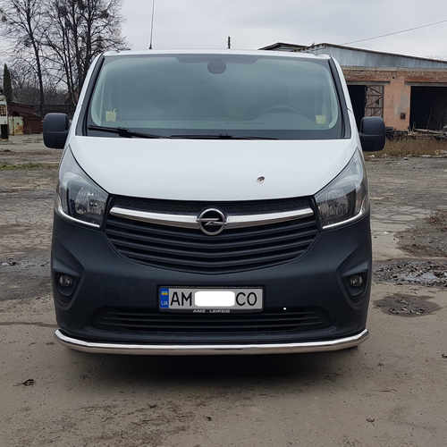 Захист переднього бампера для Kia Carens 2006-2012 (ST-Line, ST008)