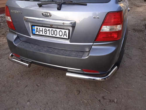 Задній захист куточки для KIA Sorento 2002-2009
