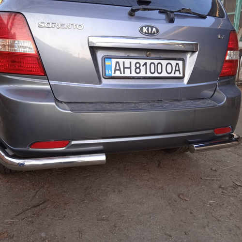 Задній захист куточки для KIA Sorento 2002-2009