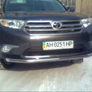 Передній захист Toyota Highlander 2010-2013