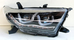 Передние светодиодные LED фары V1 для Toyota Highlander 2010+