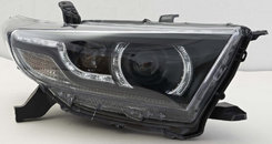 Передние светодиодные LED фары V3 HID для Toyota Highlander 2010-2014