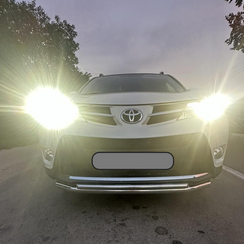 Захист переднього бампера Tamsan подвійний для Toyota Rav4 2013-2016