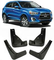 Брызговики Mitsubishi ASX 2010-2019 без арок, (4шт.) Xukey
