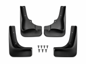 Бризковики Mitsubishi Outlander XL 2006-2012 Широкий порог, (4шт.) Xukey