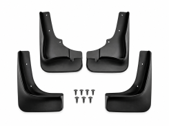 Бризковики Mitsubishi Outlander XL 2006-2012 Широкий поріг, (4шт.) Xukey