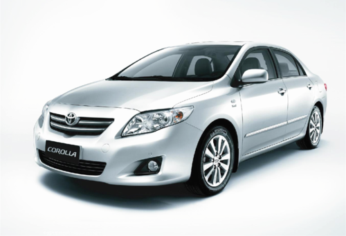 Бризковики Toyota Corolla 2007 -2013 ., (4шт.)