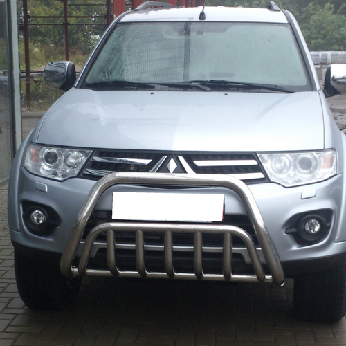 Кенгурятник подвійний для Mitsubishi pajero sport 2008-2015
