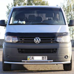 Передняя защита двойная для VW T-5 /60