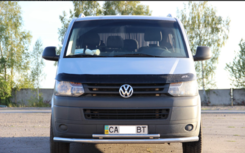 Передняя защита двойная для VW T-5 2010-2015