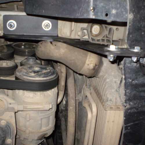 Кенгурятник з перемичкою і грилем D60 для Renault Master 2010+ (NISSAN NV400 2010+, Opel Movano-2010+)