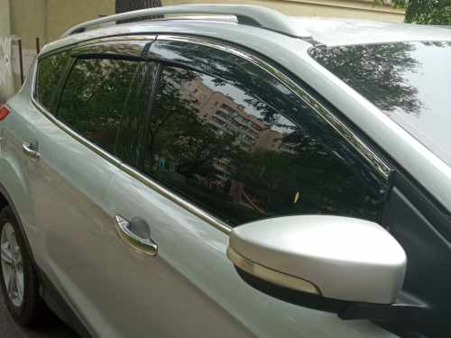 Вітровики Ford Kuga II, Escape 2013-2019, з хром окантовкою 4шт.