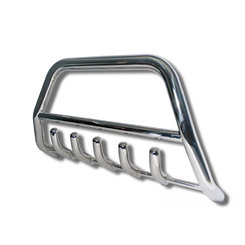 Кенгурятник з написом і грилем D51 для Chery Tiggo 2006-2012 (WT004)