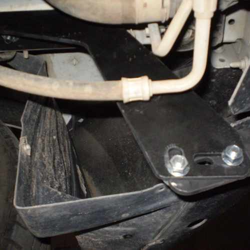 Кенгурятник з написом і грилем D51 для Renault Master 2010+ (NISSAN NV400 2010+, Opel Movano-2010+) (WT004)