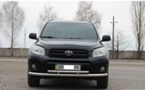 Подвійний захист переднього бампера для Тойота Раф4 2005-2010