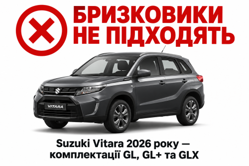 Брызговики Suzuki Vitara 2015-2026, (4шт.) Xukey