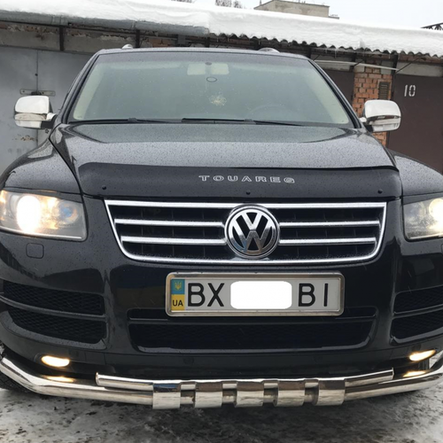Захист переднього бампера для VW Touareg 2003-2010
