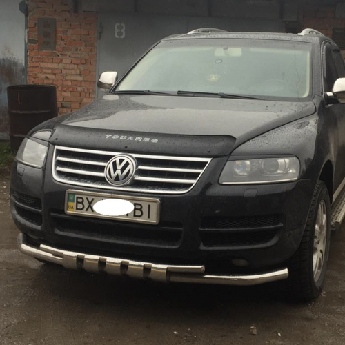 Захист переднього бампера для VW Touareg 2003-2010