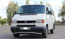 Захист переднього бампера хвиля D60 для VW T4 1990-2003
