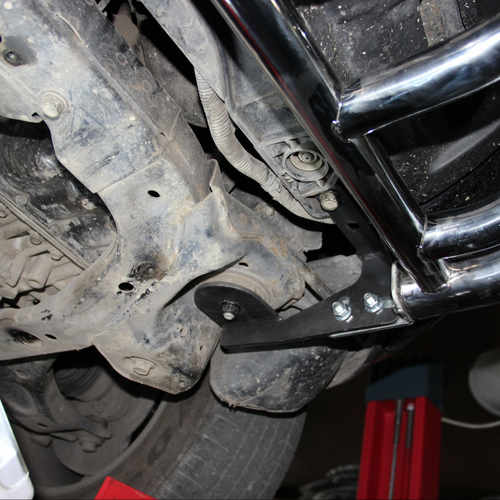 Кенгурятник подвійний Ø60 для Hyundai Santa Fe 2006-2012