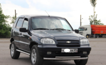 Захист переднього бампера подвійний для Chevrolet Niva 2002-2009, 2009-