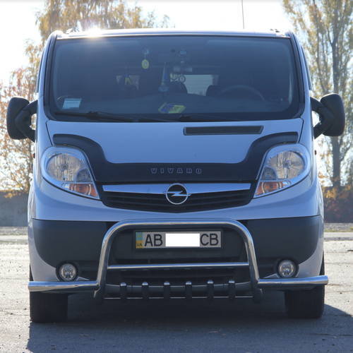Кенгурятник з вусами для vivaro 2001-2014