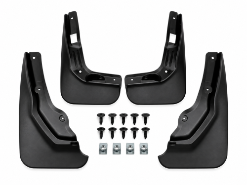 Брызговики Mercedes-Benz C-class W204 2011-2014, (4шт.) Xukey