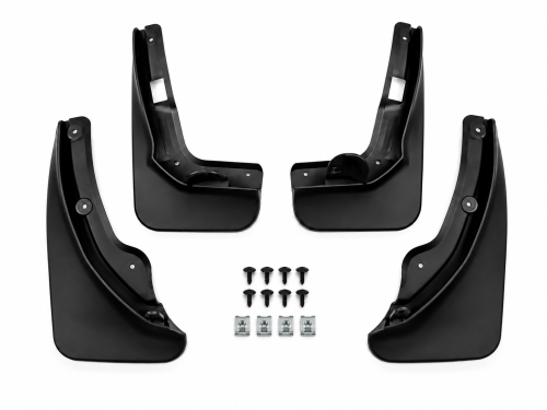 Бризковики Mercedes-Benz C-class W204 2007-2010 , (4шт.)
