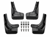 Бризковики Mercedes ML class W166 2012-2015, подножки + AMG ПАКЕТ, (4шт.)