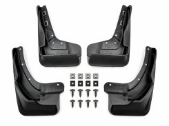 Бризковики Mercedes-Benz ML class W166 2012-2015 під поріг, тільки на AMG пакет, (4шт.)