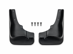 Бризковики передні Mitsubishi Outlander XL 2006-2012 під широкий поріг, (2шт.)