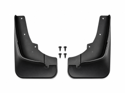 Бризковики передні Mitsubishi Outlander XL 2007-2012 під вузький поріг, (2шт.)