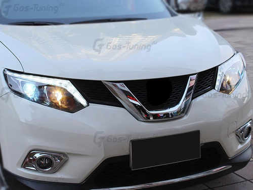 Передні фари з ДХО Nissan X-Trail T32 2014-2017