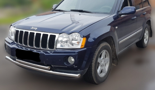 Захист переднього бампера подвійний для Jeep Grand Cherokee 2005-2010 (WK)