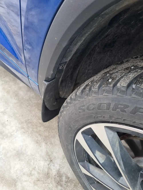 Бризковики Skoda Kodiaq 2016-2023 , (4шт.)