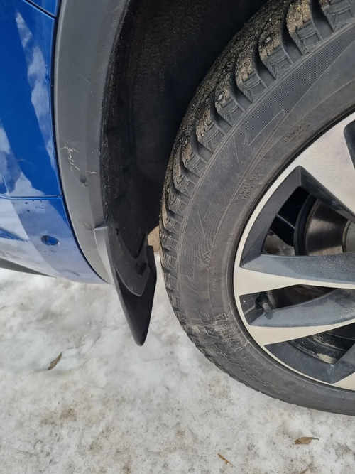 Бризковики Skoda Kodiaq 2016-2023 , (4шт.)