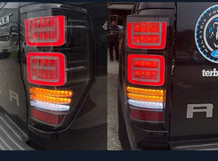 Задние LED фонари для Ford Ranger T6, T7 2012-2016, 2017+ (стиль YZ)