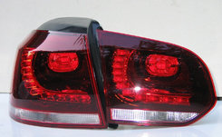 Задняя светодиодная LED оптика (R20 красная TC) для Volkswagen Golf 6 2009-2012