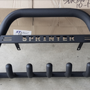 Кенгурятник з перемичкою і грилем D60 для Mercedes Sprınter 2006-2014 (WT003, чорний мат)