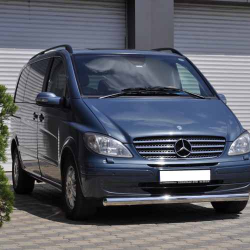 Захист переднього бампера для Mercedes Vito 2004-2009 (ST-Line, ST008)